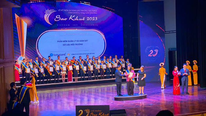 iLotusLand nhận giải thưởng Sao Khuê 2023