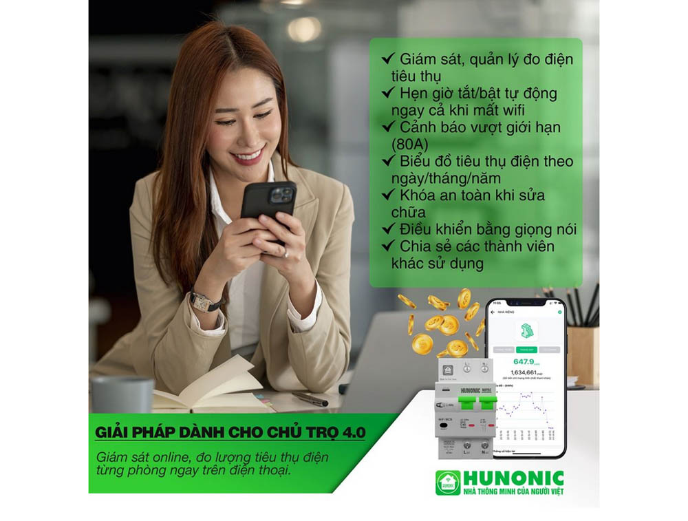 Hunonic tự hào là thương hiệu Smarthome của Việt Nam