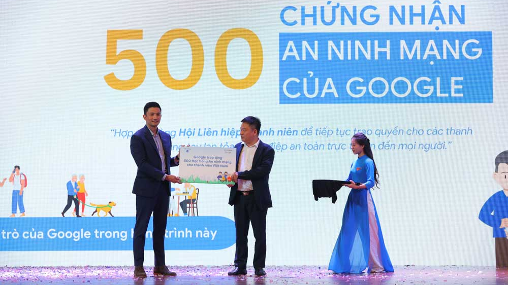 Google dành 500 học bổng An ninh mạng cho thanh niên Việt Nam
