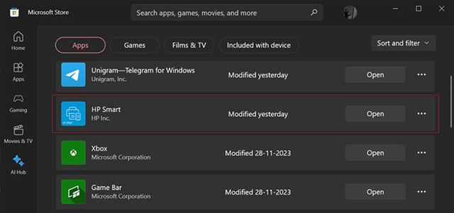 Microsoft bị tố tự ý cài đặt HP Smart trên Windows 10 và 11