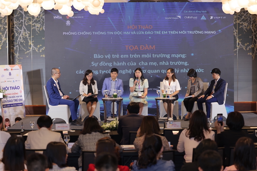 Phòng chống thông tin độc hại và lừa đảo trẻ em trên môi trường mạng”