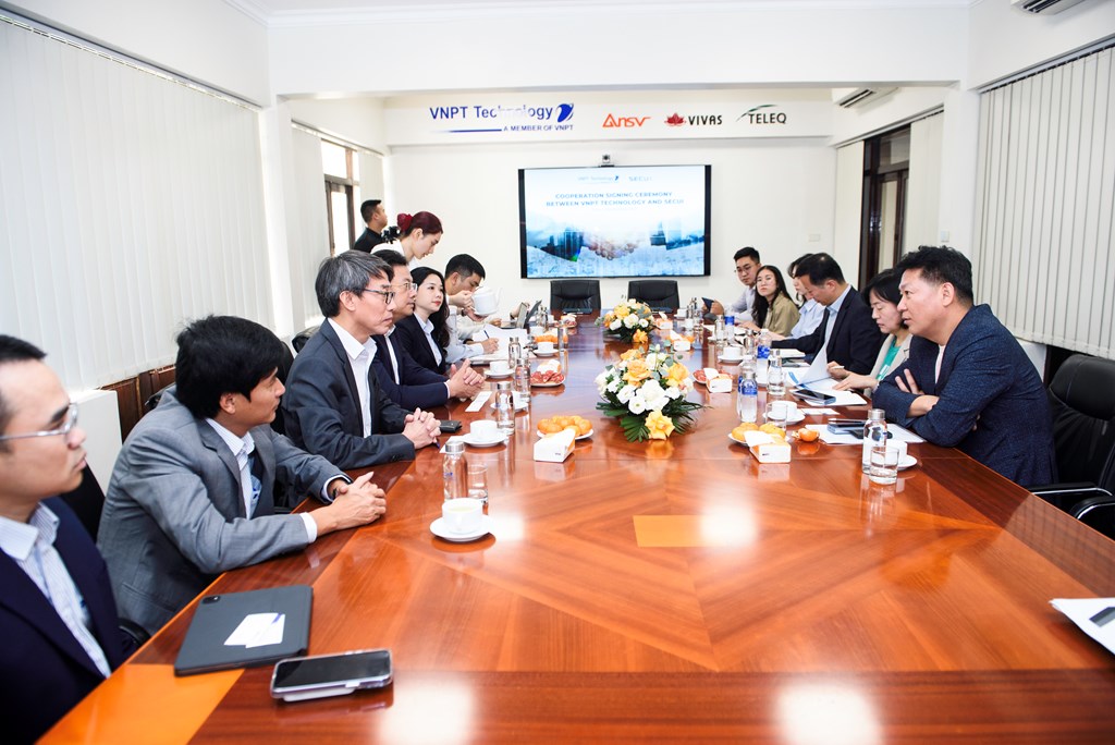 VNPT Technology hợp tác với doanh nghiệp an ninh mạng Hàn Quốc
