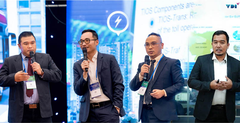 Các diễn giả của VDI và Delameta tại các phiên tham luận
