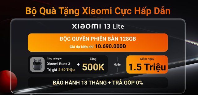 Xiaomi 13 Lite