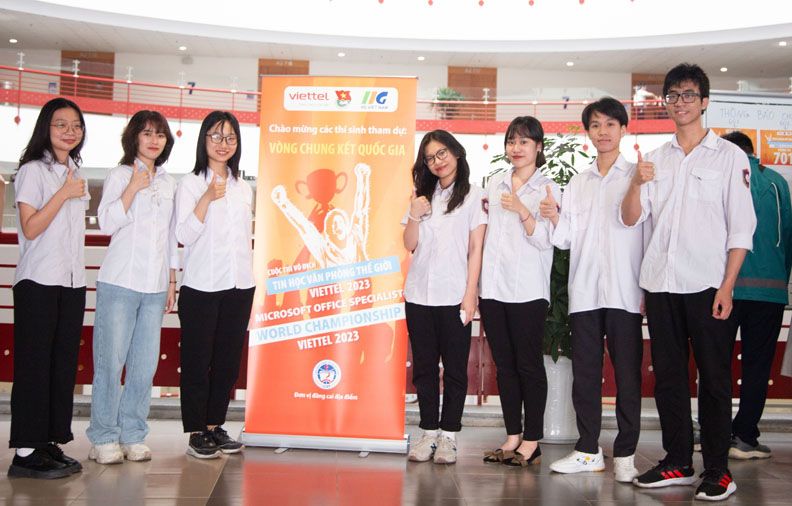 150 thí sinh tranh tài chung kết vô địch tin học văn phòng thế giới 2023