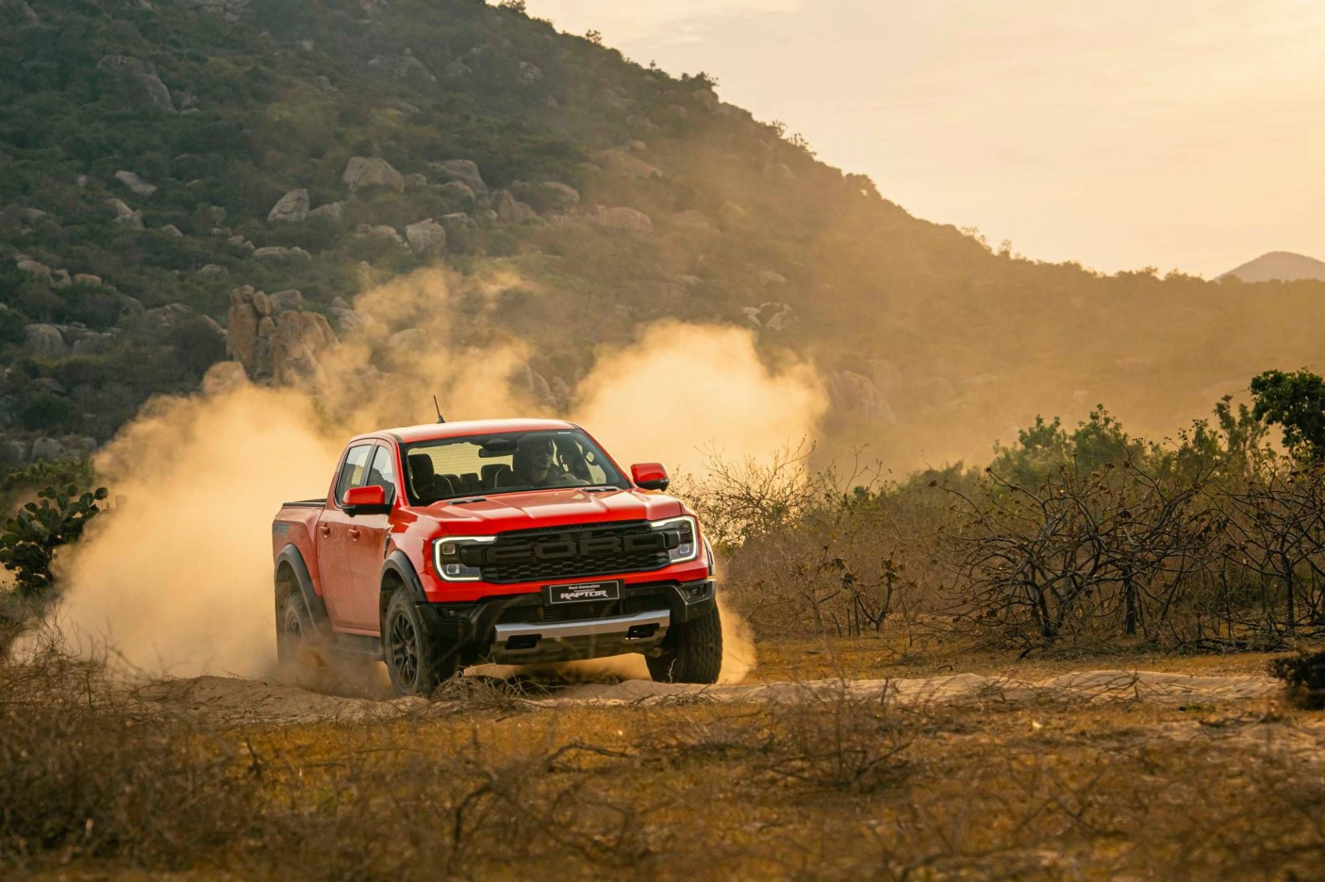 Ford Ranger Raptor 2023 khả năng off road Ford Ranger Raptor 2023 khả năng off road