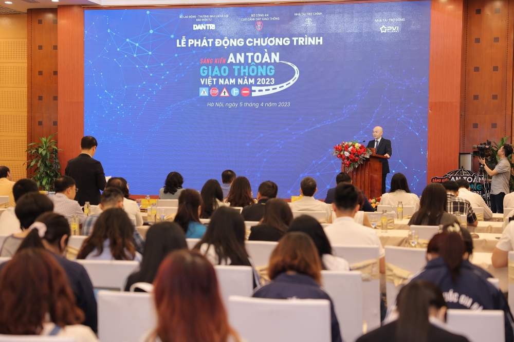 đại diện TMV tại chương trình sáng kiến an toàn giao thông