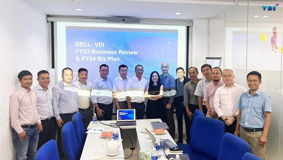 Buổi gặp mặt giữa Dell và VDI nhằm đưa ra định hướng hợp tác phát triển song phương