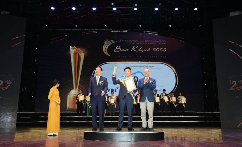 Kho dữ liệu trên nền tảng Điện toán đám mây (VED) được vinh danh tại Sao Khuê 2023