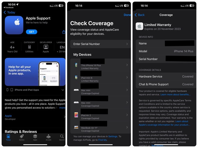 Người dùng Việt đã có thể tải ứng dụng Apple Support