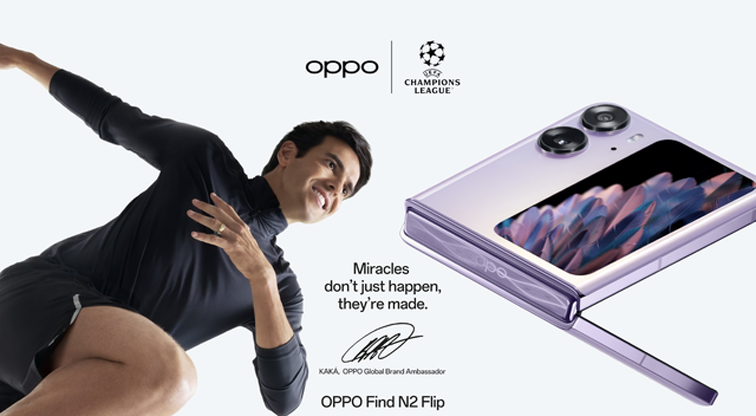 Kaka chính thức trở thành đại sứ thương hiệu Oppo