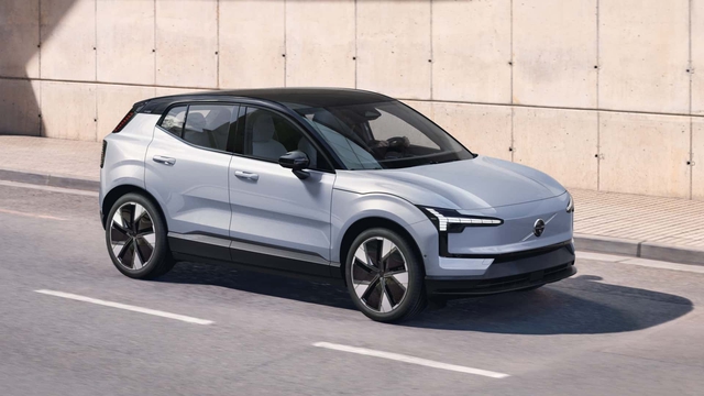 Volvo EX30 thuần điện, kích thước ngang VinFast VF6