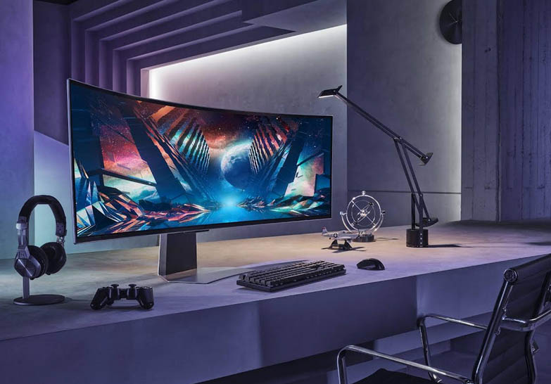 Samsung ra mắt màn hình chơi game Odyssey OLED G9