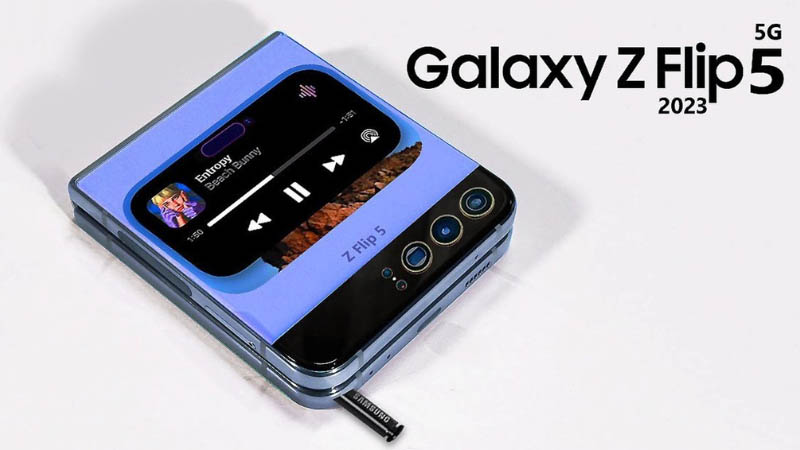 Galaxy Z Flip 5 sẽ sở hữu màn hình ngoại cỡ