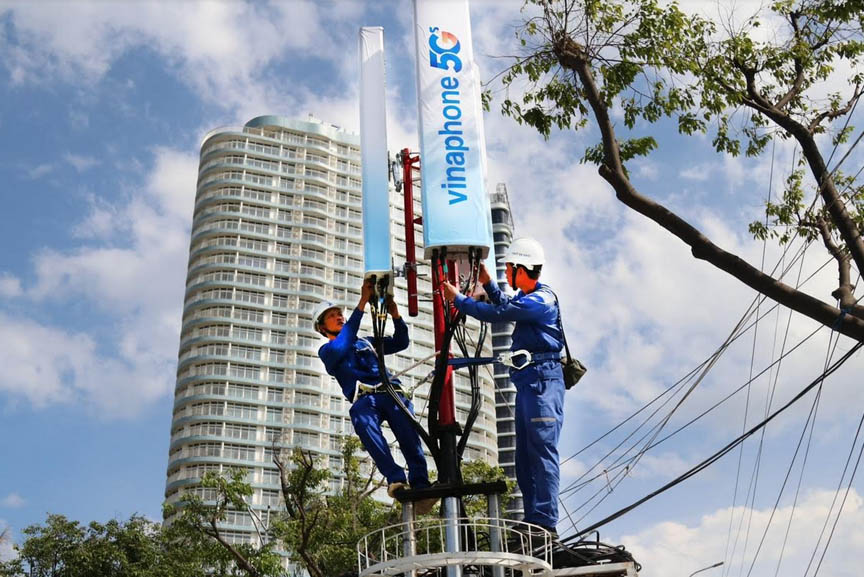 VinaPhone phủ sóng 5G Lễ hội Pháo hoa Quốc tế Đà Nẵng