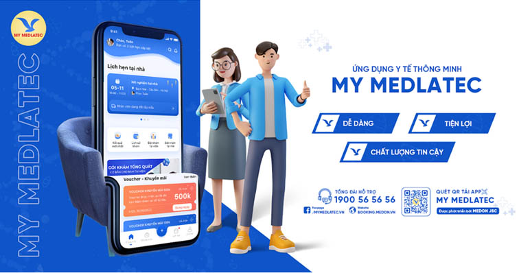 My Medlatec mang tới nhiều tiện ích thiết thực và có giá trị cho người dùng