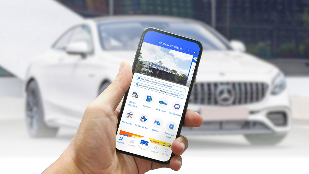 Cách gia hạn hoặc đặt lịch đăng kiểm thuận tiện hơn trên Zalo