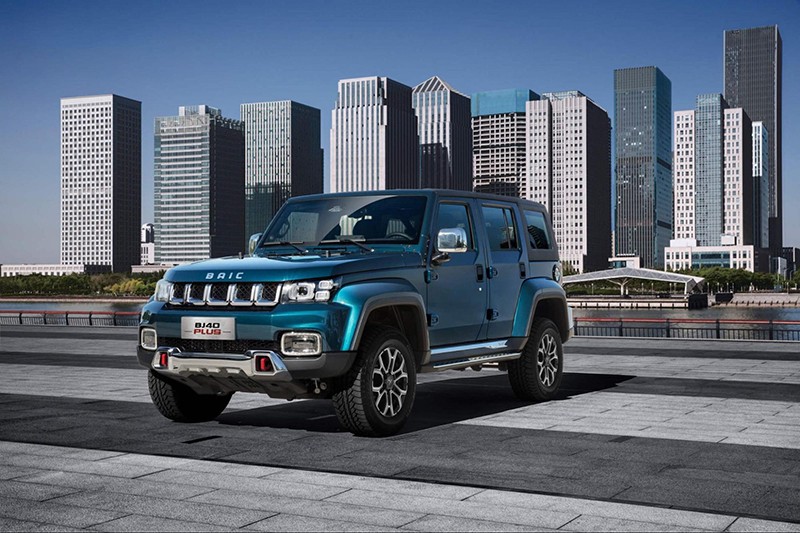 Beijing BJ40 thế hệ mới hé lộ diện thiết kế sang chảnh