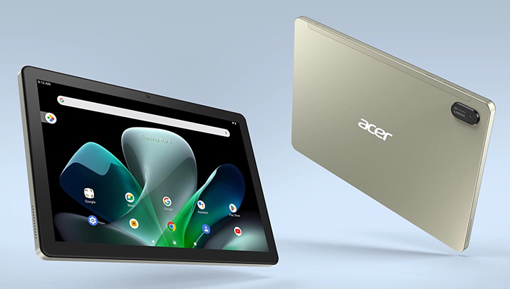 Acer Iconia Tab M10 tại Châu Âu, giá khoảng 3,52 triệu đồng