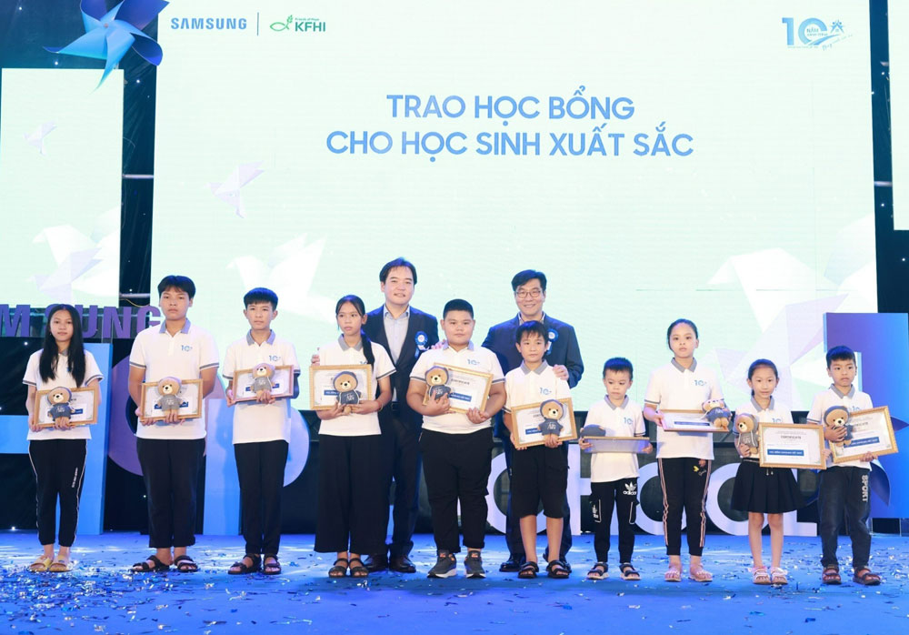 Ngôi trường Hy vọng Samsung đầu tiên tròn 10 tuổi