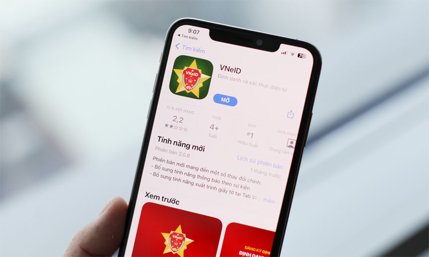 VNeID iphone