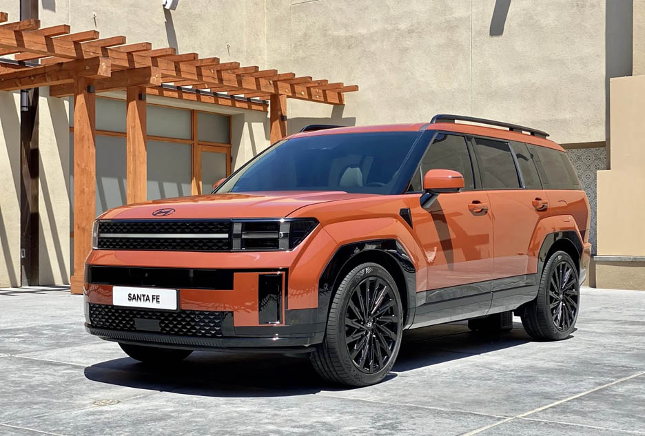Hyundai Santa Fe 2024 chỉ còn các tùy chọn động cơ xăng