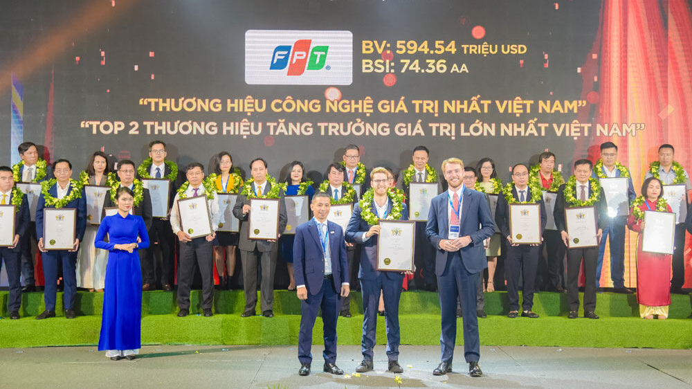 FPT là Thương hiệu Công nghệ giá trị nhất Việt Nam