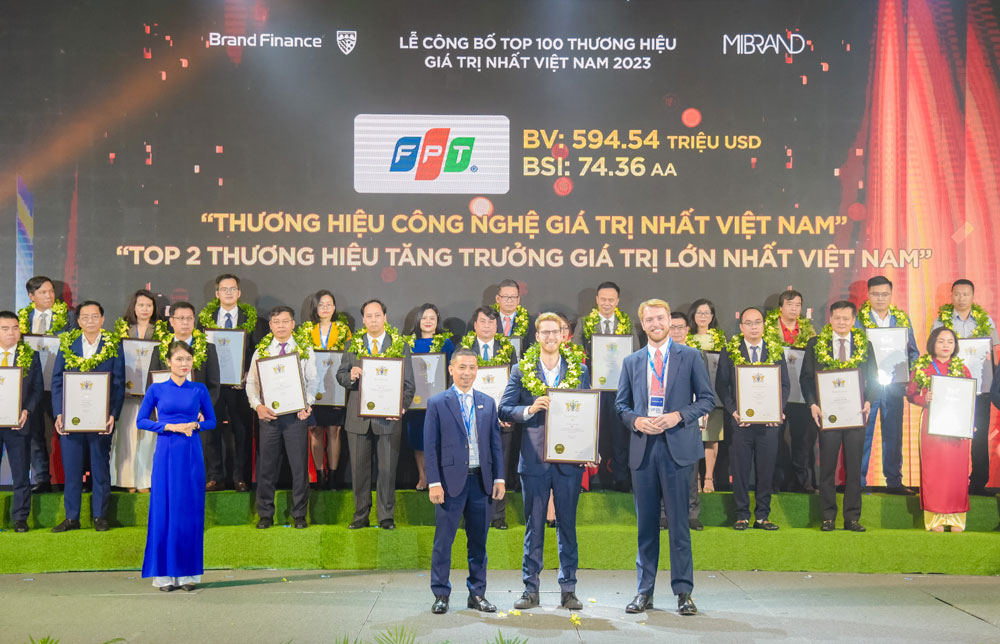 FPT là Thương hiệu Công nghệ giá trị nhất Việt Nam