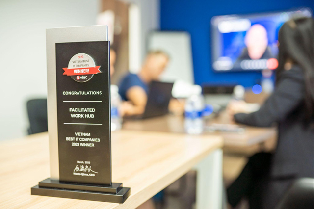 Facilitated Work Hub vào Top 5 công ty IT tốt nhất Việt Nam 2023
