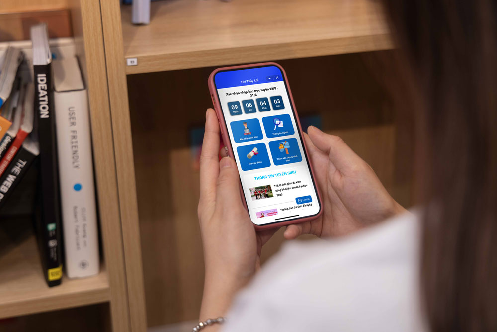 Đại học Thủy Lợi ra mắt Zalo mini app phục vụ tuyển sinh