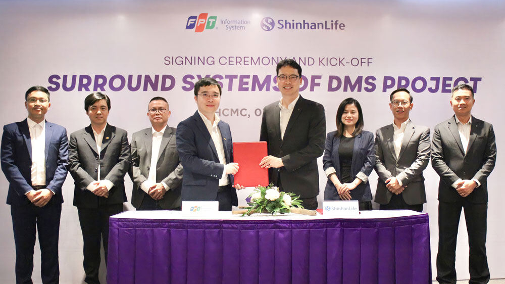 FPT IS triển khai hệ sinh thái số toàn trình cho Shinhan Life Việt Nam