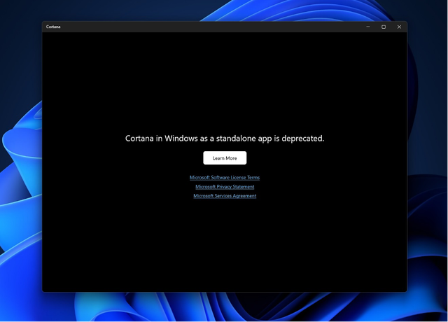 Cortana Windows 11