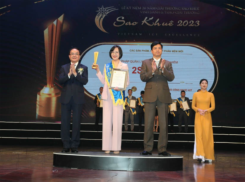 H2T vinh dự nhận giải thưởng Sao Khuê 2023 cho nền tảng 2Sell