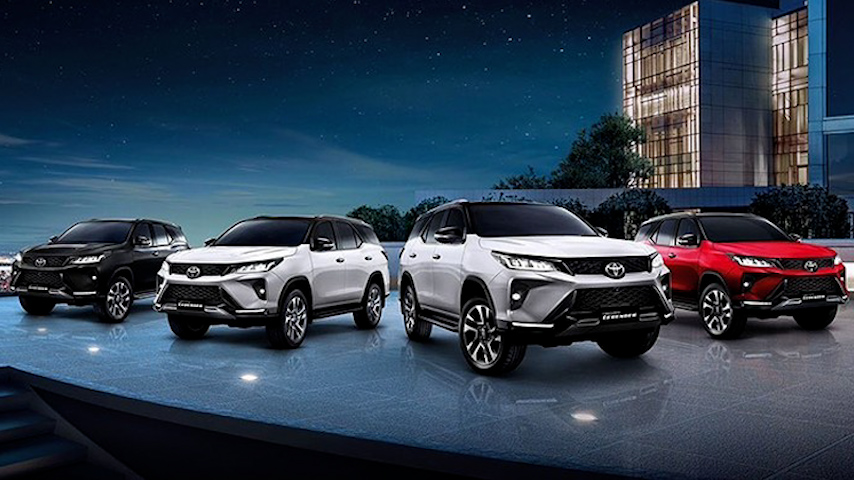 Toyota Fortuner 2023 xuất hiện tại Thái Lan, giá từ khoảng 932 triệu đồng