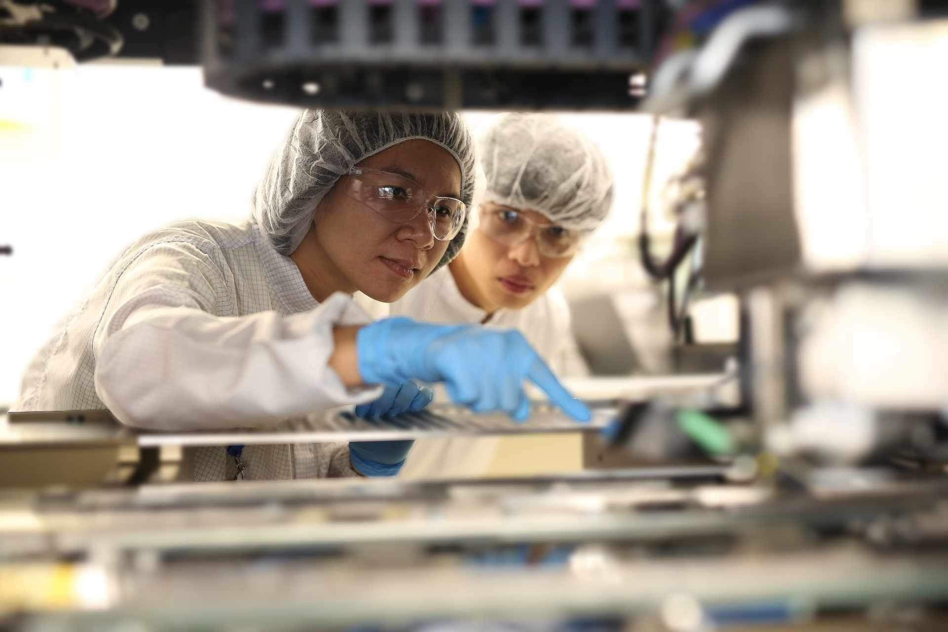 sản xuất chip bán dẫn