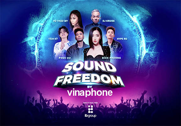 Bùng nổ chuỗi sự kiện âm nhạc Sound Freedom by VinaPhone