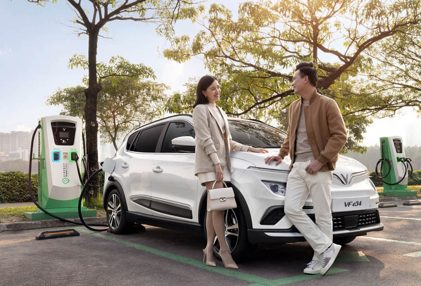 VinFast mở rộng mạng lưới trạm sạc nhanh ôtô điện