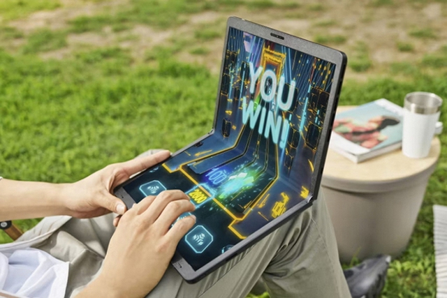 LG ra mắt máy tính xách tay màn hình gập LG Gram Fold