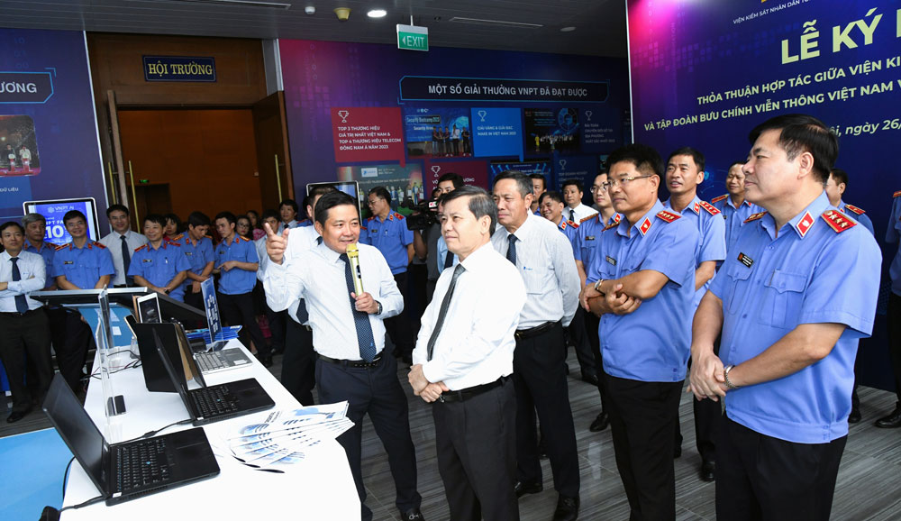 Viện Kiểm sát nhân dân tối cao và Tập đoàn VNPT hợp tác chuyển đổi số