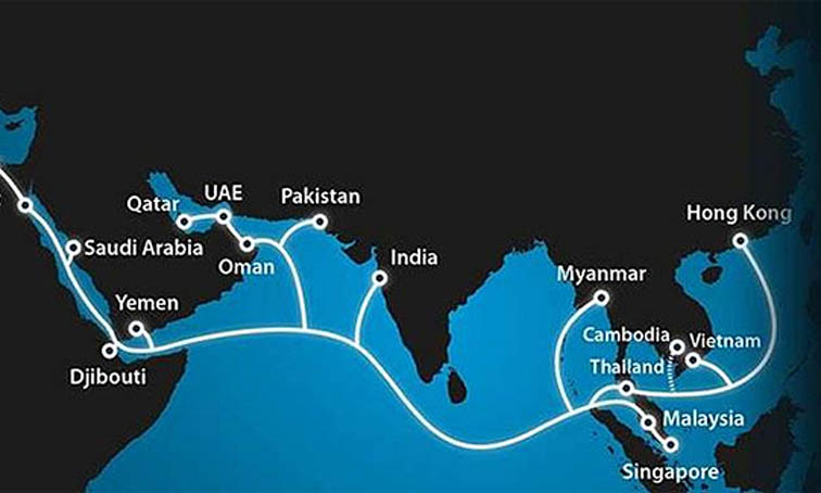 Tuyến cáp quang biển AAE-1 gặp sự cố, đường truyền internet bị ảnh hưởng
