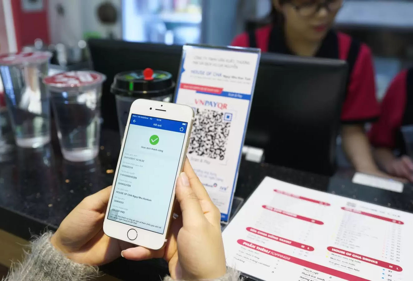 Thanh toán qua QR Code tăng 471,13% từ năm 2018 tới nay