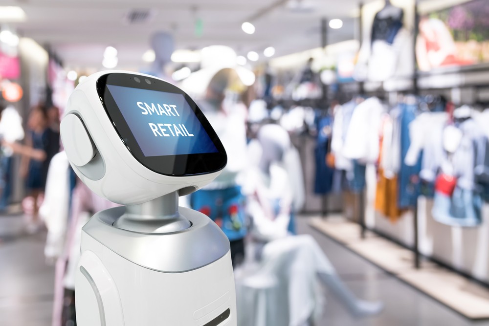 sử dụng robot trong bán lẻ