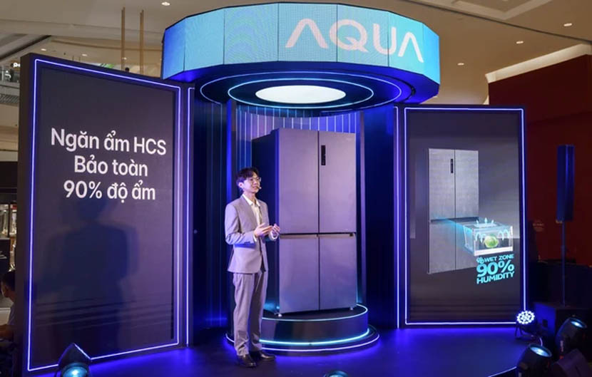 AQUA công bố dòng tủ lạnh cao cấp ViewFresh