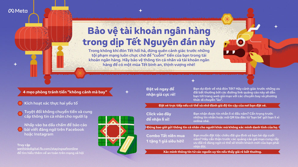Nắm "kịch bản" để đối phó với lừa đảo trực tuyến dịp Tết Nguyên Đán