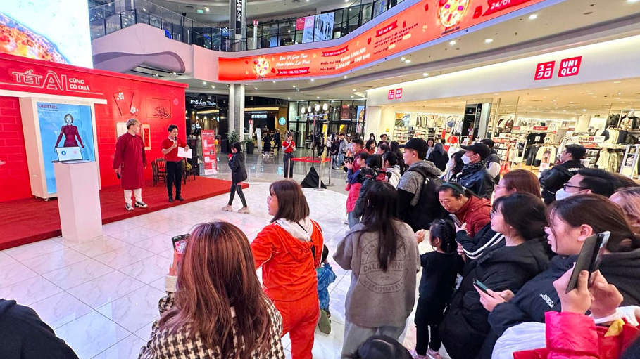 Vui Tết cùng chương trình khuyến mãi của Viettel: A.I cũng có quà