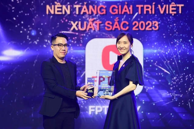 FPT Play đoạt giải Nền tảng giải trí Việt xuất sắc tại Tech Awards 2023
