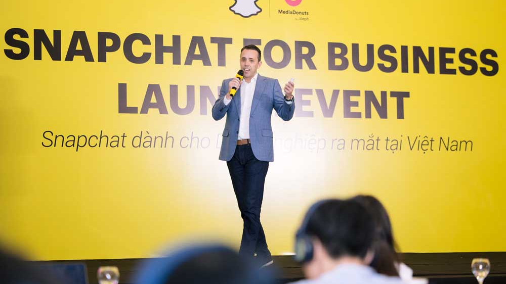 Ra mắt Snapchat for Business - công cụ kết nối thương hiệu Việt với thế giới
