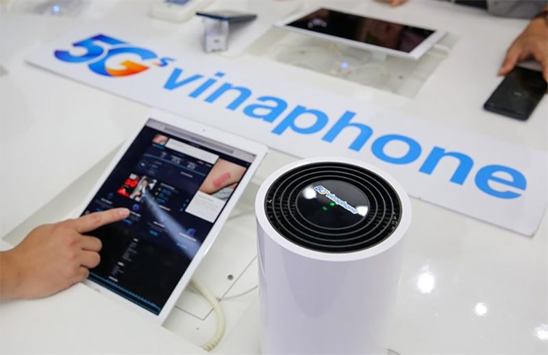 trải nghiệm mạng 5G của nhà mạng Vinaphone