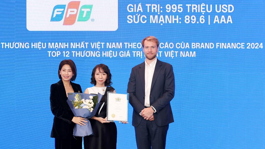 FPT trong Top 10 công ty tăng giá trị thương hiệu nhanh nhất Việt Nam