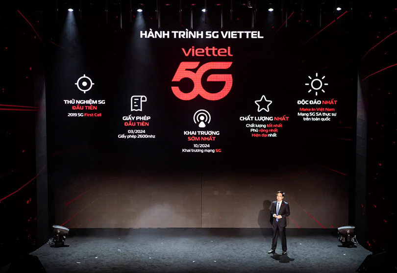 Viettel khai trương mạng 5G đầu tiên tại Việt Nam